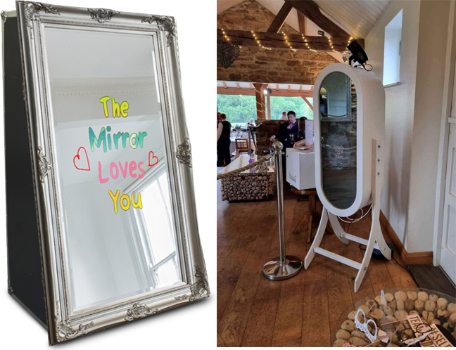 Magic Mirror Photo Booth HIre Magic Mirror