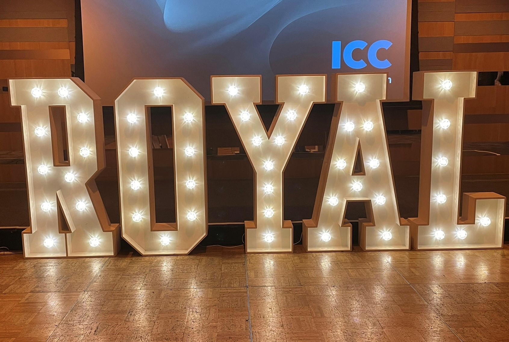 Leonardo Hotels Light Up Letter hire Light Up Letters